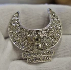 Vintage Costume Jewelry Rhinestone Pin by ORA