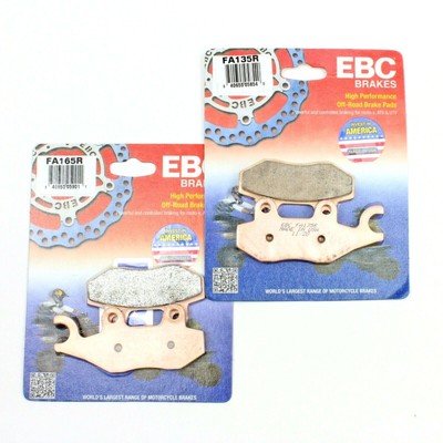 EBC R Series Sintered Brake Pad Set for 2004-2013 Yamaha YFZ450 Front 2 Pair