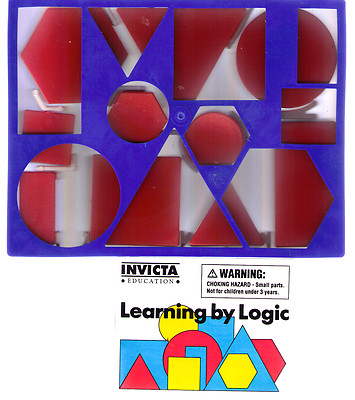 Invicta Education~LEARNING BY LOGIC~Educational Pattern blocks / shapes