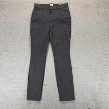 Gap Womens Pants Gray Signature Skinny Ankle Mid Rise Breathable Stretch Size 0