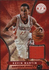 2012-13 Totally Certified Red Materials #32 Kevin Martin Jersey Card