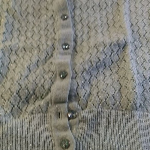 Merona Womas cardigan tuorqoise sweater - Picture 5 of 13