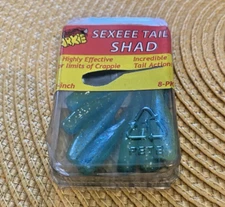Arkie Sexeee Tail Shad 2” 8 Pk STS-1 Sexee Shad Fishing Bait Crappie Lure