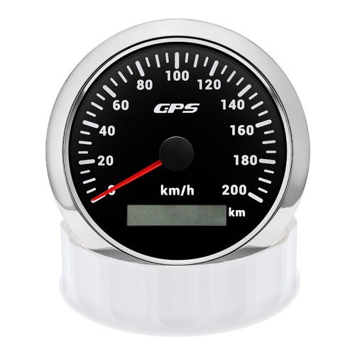 6 Gauge Set with Sensor 85mm Boat GPS Speedometer 200km/h&Tacho 8000RPM Gauge - Picture 5 of 23