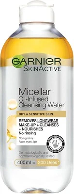 Garnier Micellar Cleansing Water Oil-Infused 400ml Packing May Vary
