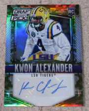 2015 Panini Prizm Draft Picks Auto Camo #250 Kwon Alexander 004/199 Jersey Match