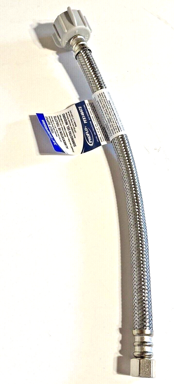 PROFLO 3/8" x 7/8 x 12" Replacement Toilet Tank Fill Hose Supply Line