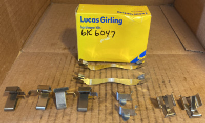 Lucas Girling Front Brake Hardware Kit - GK6047 - Fits Toyota Van (1984-1989)