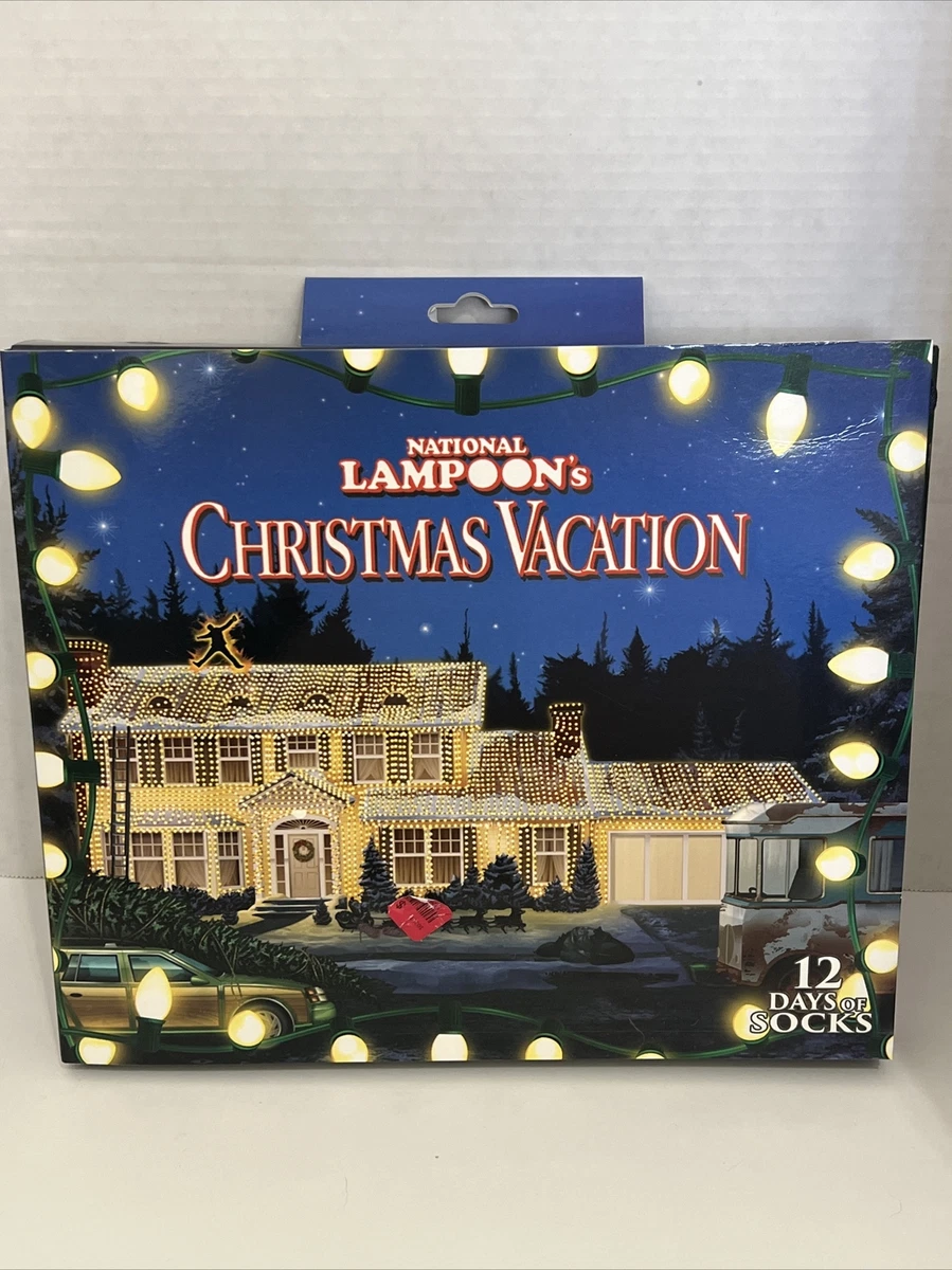 National Lampoon's Christmas Vacation 12 Days Of Socks Advent Calendar 6-12  NEW | eBay