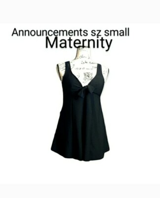 Maternity Black Size Small Swimsuit Swimdress Womens Bathing suit Onepece |  eBay