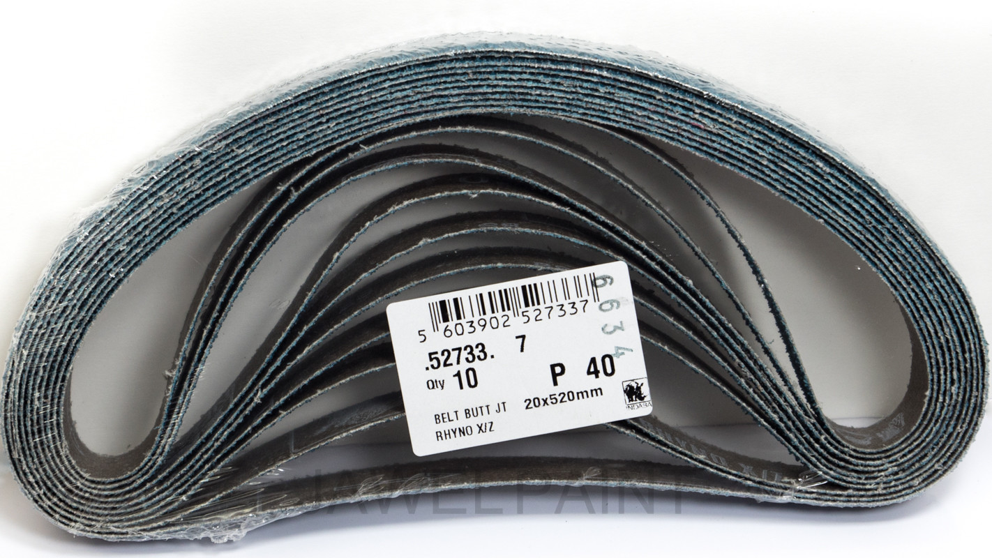 Indasa Sanding Belts PK10 20 x 520 mm P40 GRIT Fantastic Quality
