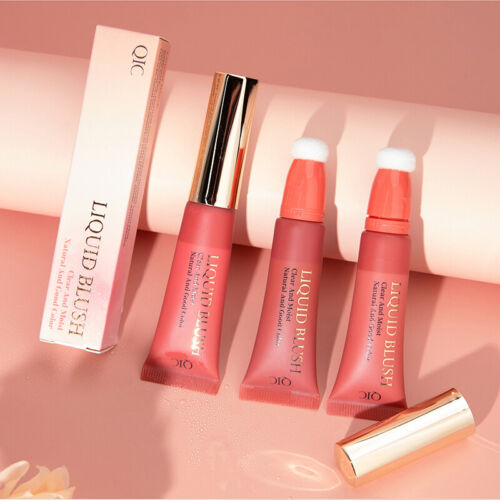 Blush Face Liquid Brush Éponge Highlight Waterproof Peach Contour Rouge ~ - Picture 7 of 24