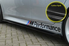 Bi CUP3 Seitenschweller ABS für BMW 5er E60 E61 M-Paket und M5 Carbon Optik