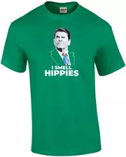 I Smell Hippies - Ronald Reagan T-shirt