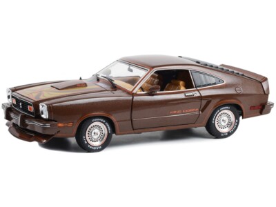 Greenlight 1978 Ford Mustang II King Cobra Dark Brown 1/18 Diecast