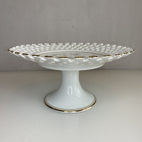 Vtg St Michael M & S Porcelain 'Sweet Fleur' Pedestal Cake Stand Boxed Japan - Picture 16 of 22