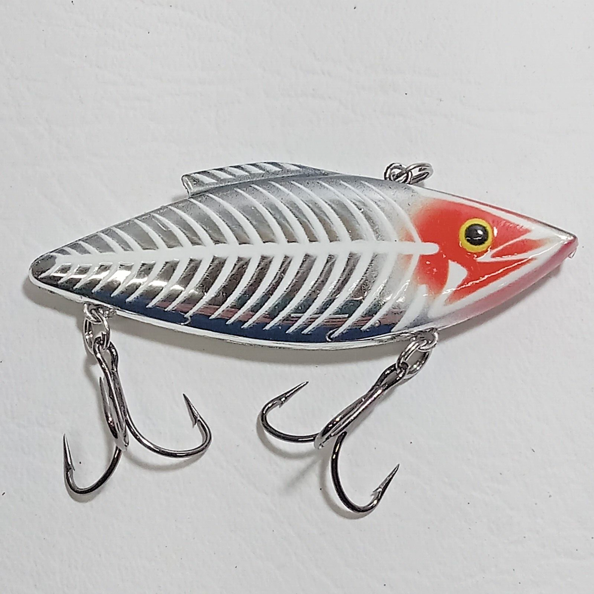 Leurre De Pêche Rat-L-Trap RT540 Chrome/Noir 1/2 Oz - Crankbait Vibrant, Neuf