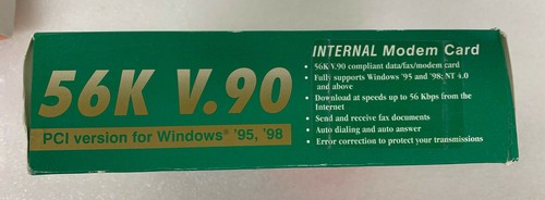 PRIME PERIPHERALS 56k V.90 Modem PCI Internal Faxmodem Model - Picture 3 of 7