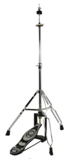 Zenison HIGH HAT Cymbal STAND - Double Braced Chrome Tripod Adjustable Height
