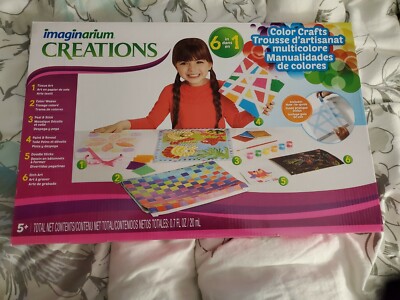 Imaginarium Creations Color Crafts Tissue Art Brand New Mosaic 100 Stickers +