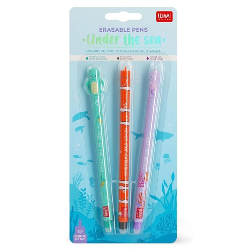 3Pcs/Set Creative Cartoon Erasable Gel Pens Set Washable Handle Erasable Refi-*- - Photo 6/6