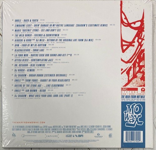 Various - The Man from Mo'Wax (CD-Digipak) New Sealed - Imagen 2 de 2