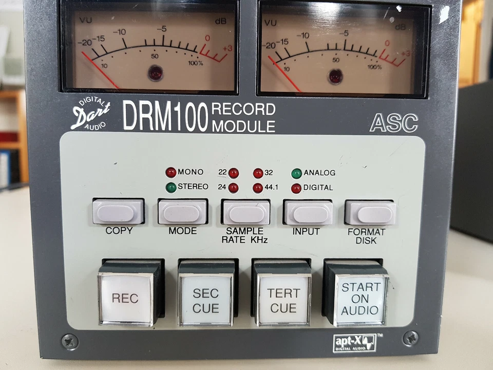 DRM Record Modul100 & DMP 100 Master Player Dart Audio  Digital Audio Vintage  - Bild 4 von 4