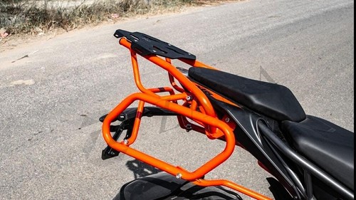 "SADDLE STAY, ORANGE" FIT FOR KTM DUKE 200 & BS6 - Picture 3 of 3