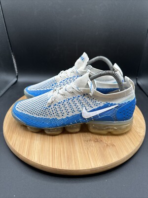 Nike Air Vapormax Flyknit Racer Mens Size Running Shoes Blue