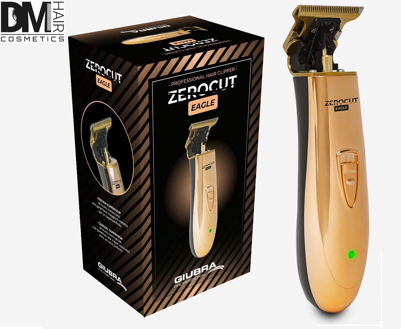 Tosatrice Giubra Zerocut Eagle Oro Gold - Design Skeleton 10W Cordless