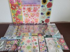 20 Packs/Sheets Stickers/Embellishments 4 Crafts, Scrapbooks Spring/Flowers 182