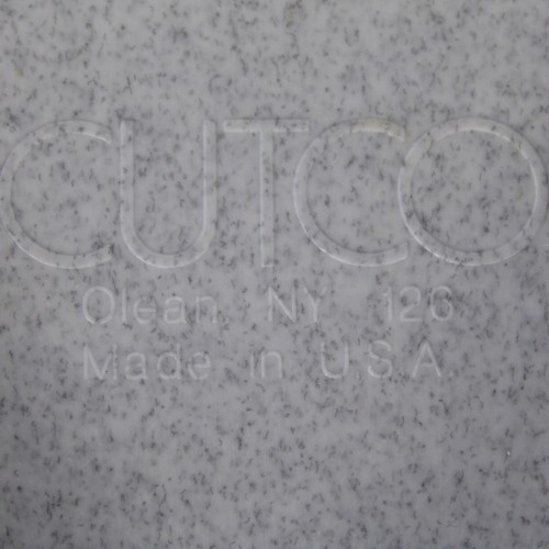 Cutco Cutting Board Large Gray Footed Polypropylene #126 15x12 in 15" 12" USA - Picture 4 of 7