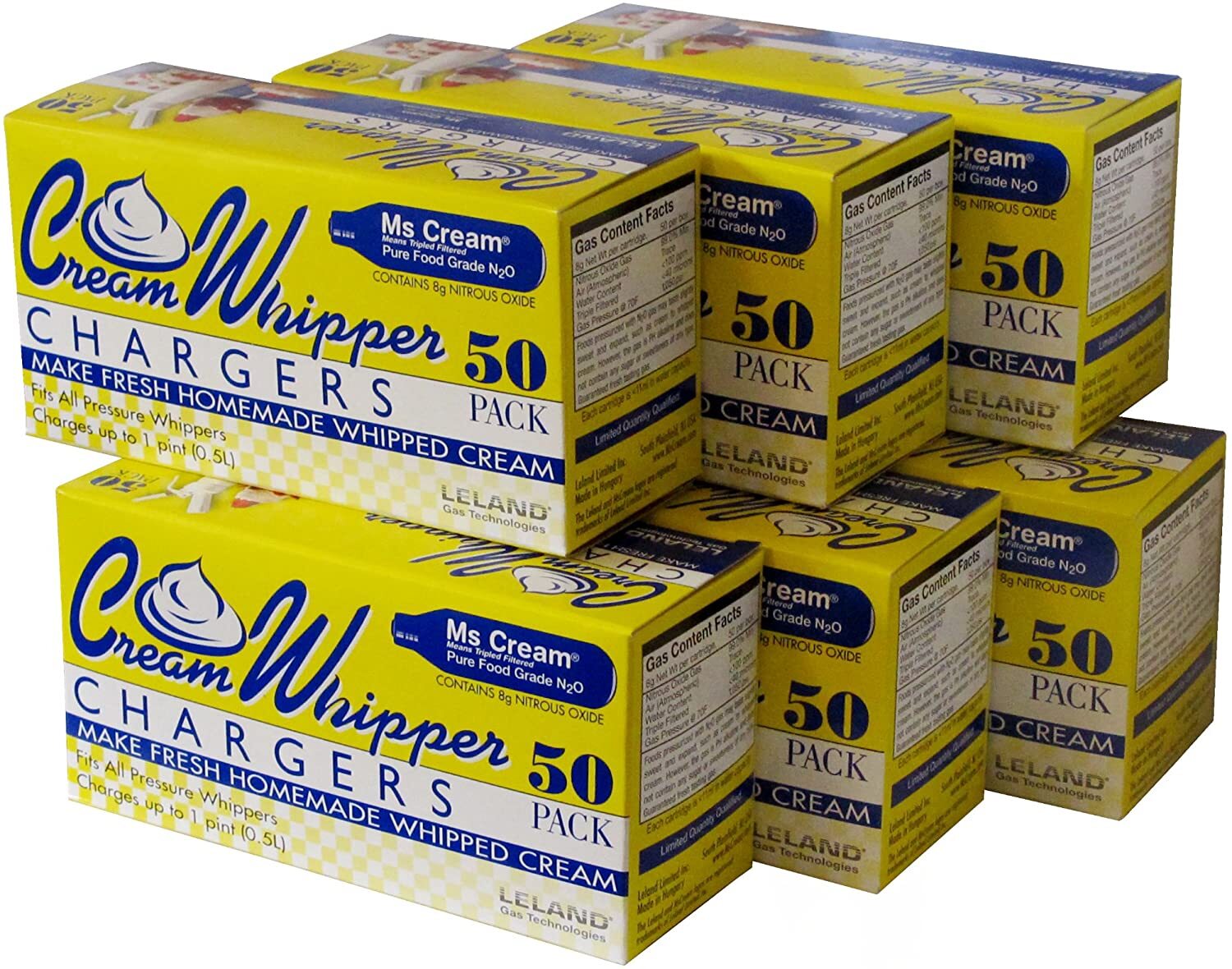 600 Whipped Cream Chargers whip Best ultra pure EU G20 N case 25 boxes