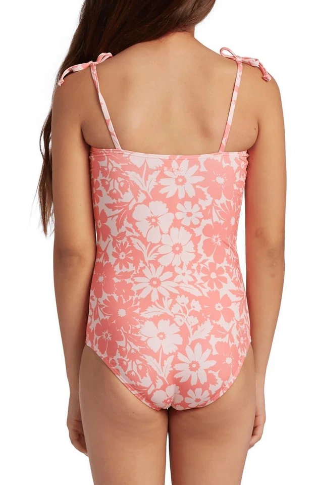Billabong 296452 Girls' Way to Love One Piece, Multi, Size 8 - Image 2 of 2