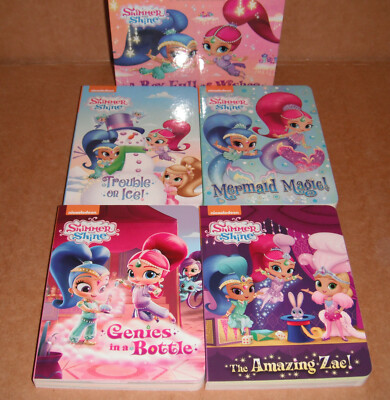 A Box Full of Wishes (Shimmer and Shine) by Random House Set 4 Board Books
