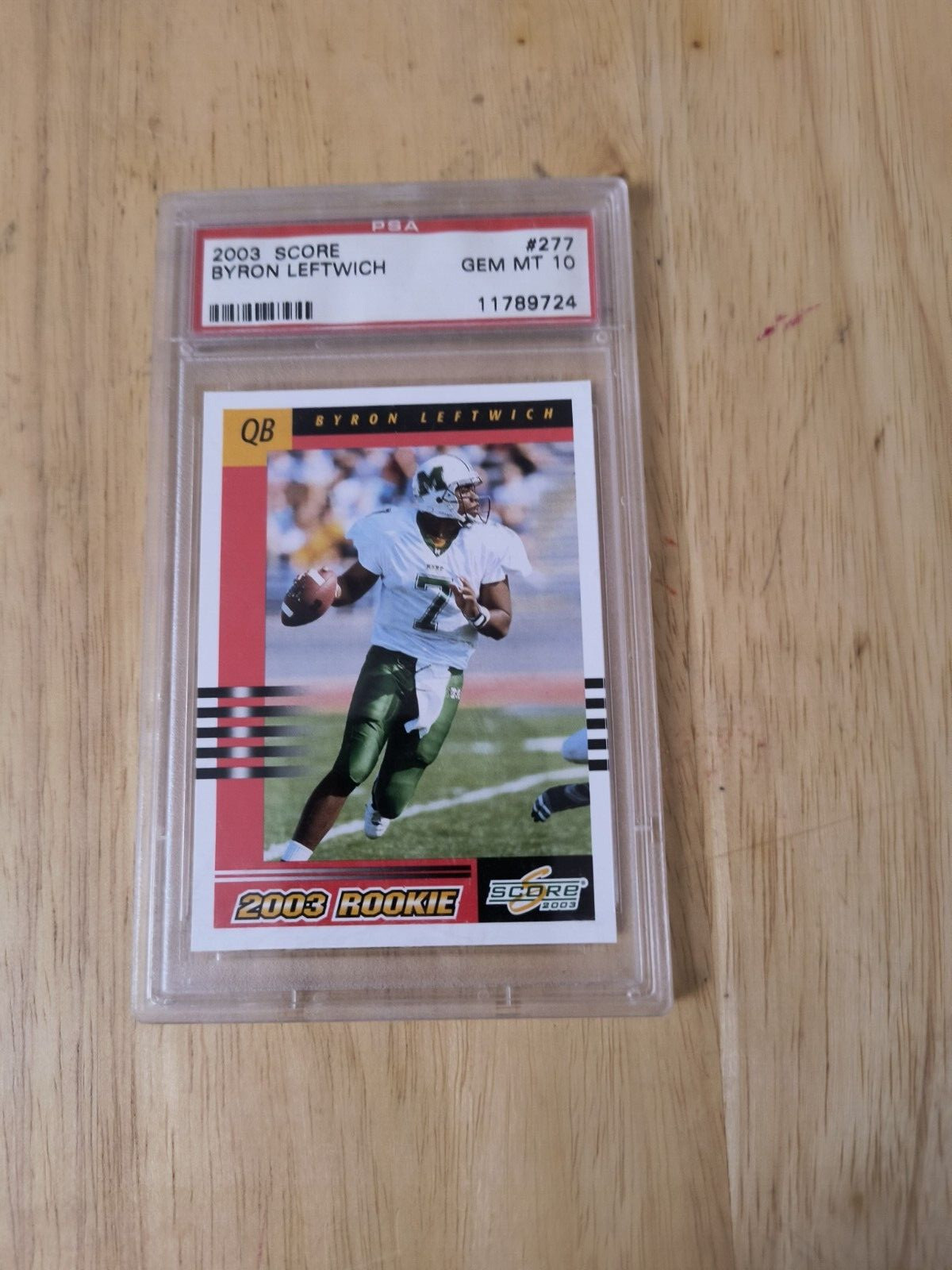 Byron Leftwich Score #277 Base