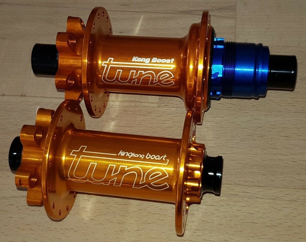 Jeu De Moyeux TUNE King Kong BOOST Disc 148x12 110x15 Pour SRAM XD/Shimano - 28 Trous Noir