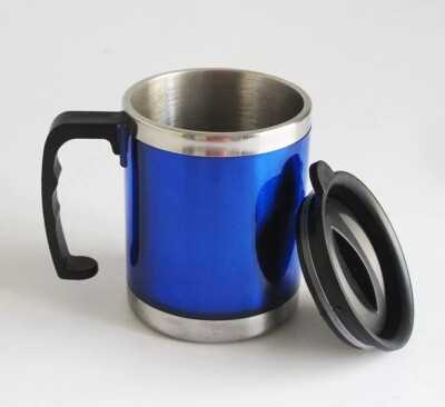 Travel Mug Stainless Steel Vacuum Insulated 16Oz Coffee Autoseal Cup Lid  New | eBay