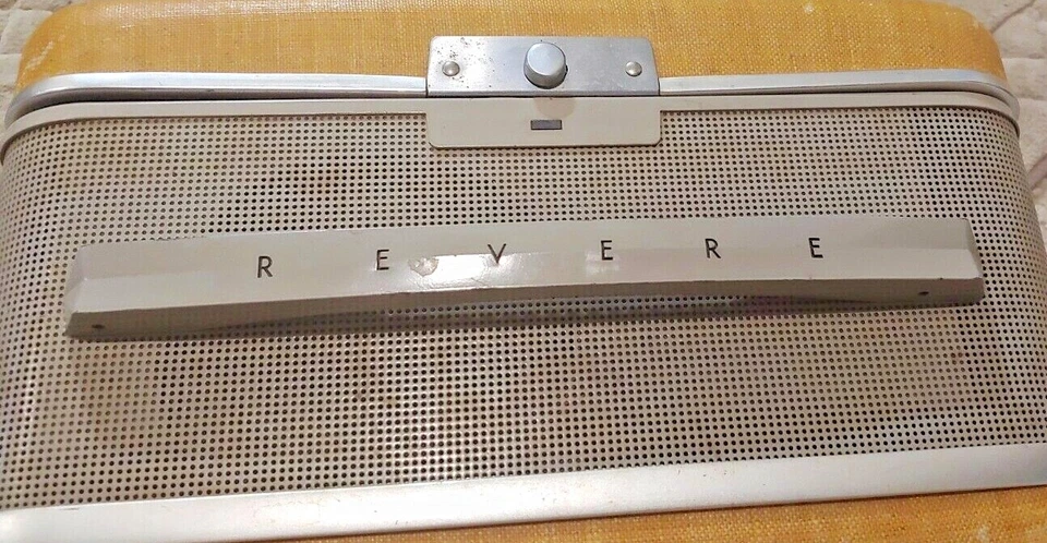 Reproductor grabadora de cinta magnética carrete a carrete cámara Revere de colección T-1100 envío gratuito Foto 2 de 4