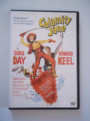 DVD CALAMITY JANE Doris Day, Howard Keel, Allyn McLerie 1953, 1981