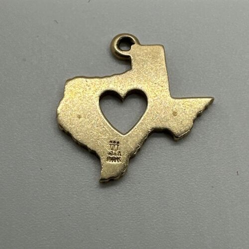 Ciondolo James Avery 14k Deep In The Heart Of Texas  - Foto 1 di 3