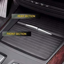 For 2007-2014 Bmw X5 X6 E70 E71 2pc Console Cup Holder Roller Blind Cover Tray For 2007-2014 Bmw X5 X6 E70 E71 2pc Console Cup Holder Roller Blind Cover Tray