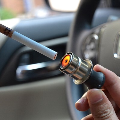 car cigarette lighter gadgets Car Cigarette Lighter, Pop-Out Metal Button 12V Auto Cigarette Lighter Plug Replacement Fits for Most Vehicles Socket