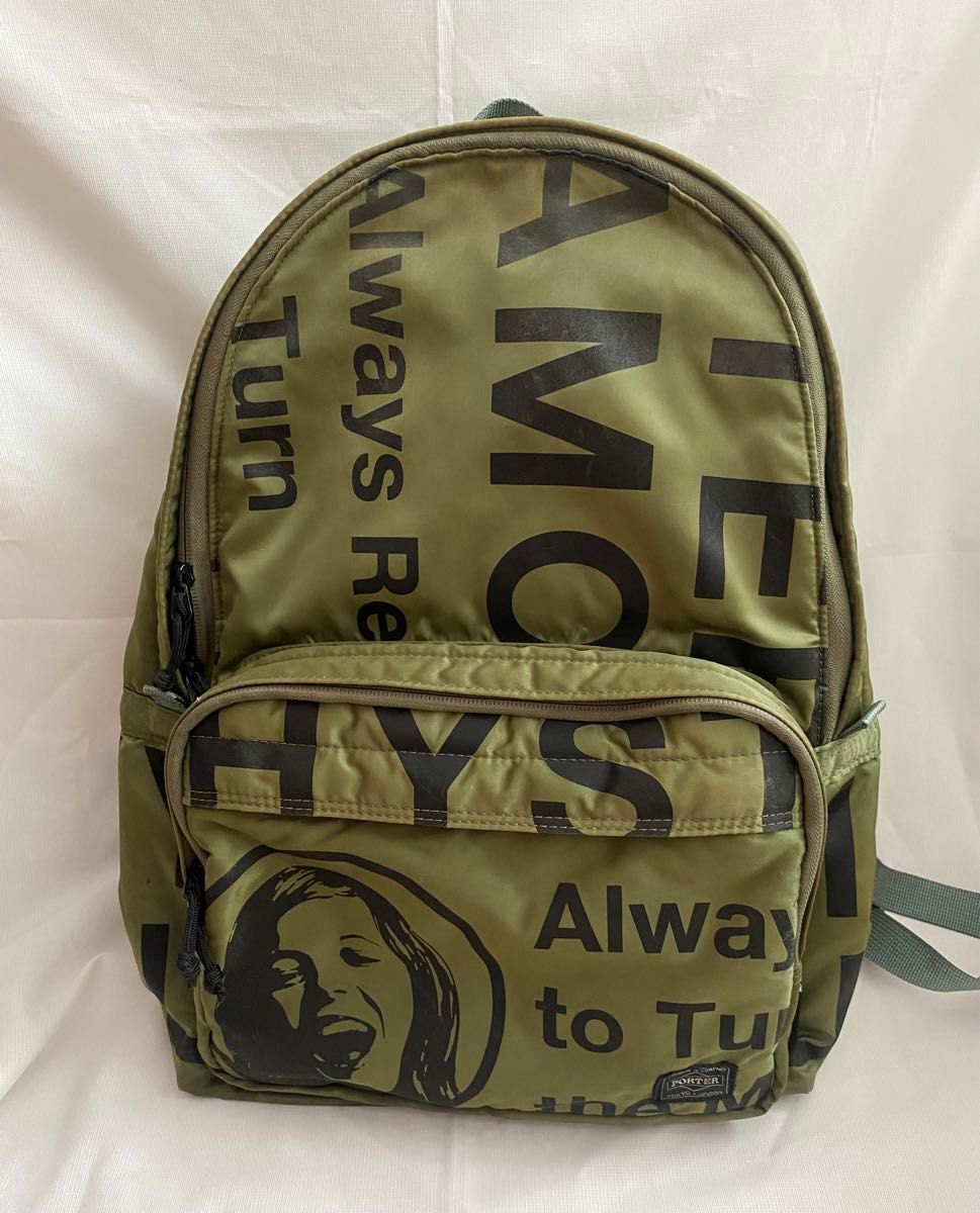 HYSTERIC GLAMOUR x Yoshida PORTER Backpack Daypack Green Limited 