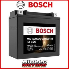 YTX14-BS BATTERIA BOSCH GEL BMW R 1200GS 1200 2002 2018 YTX14 FA106 0986FA1060