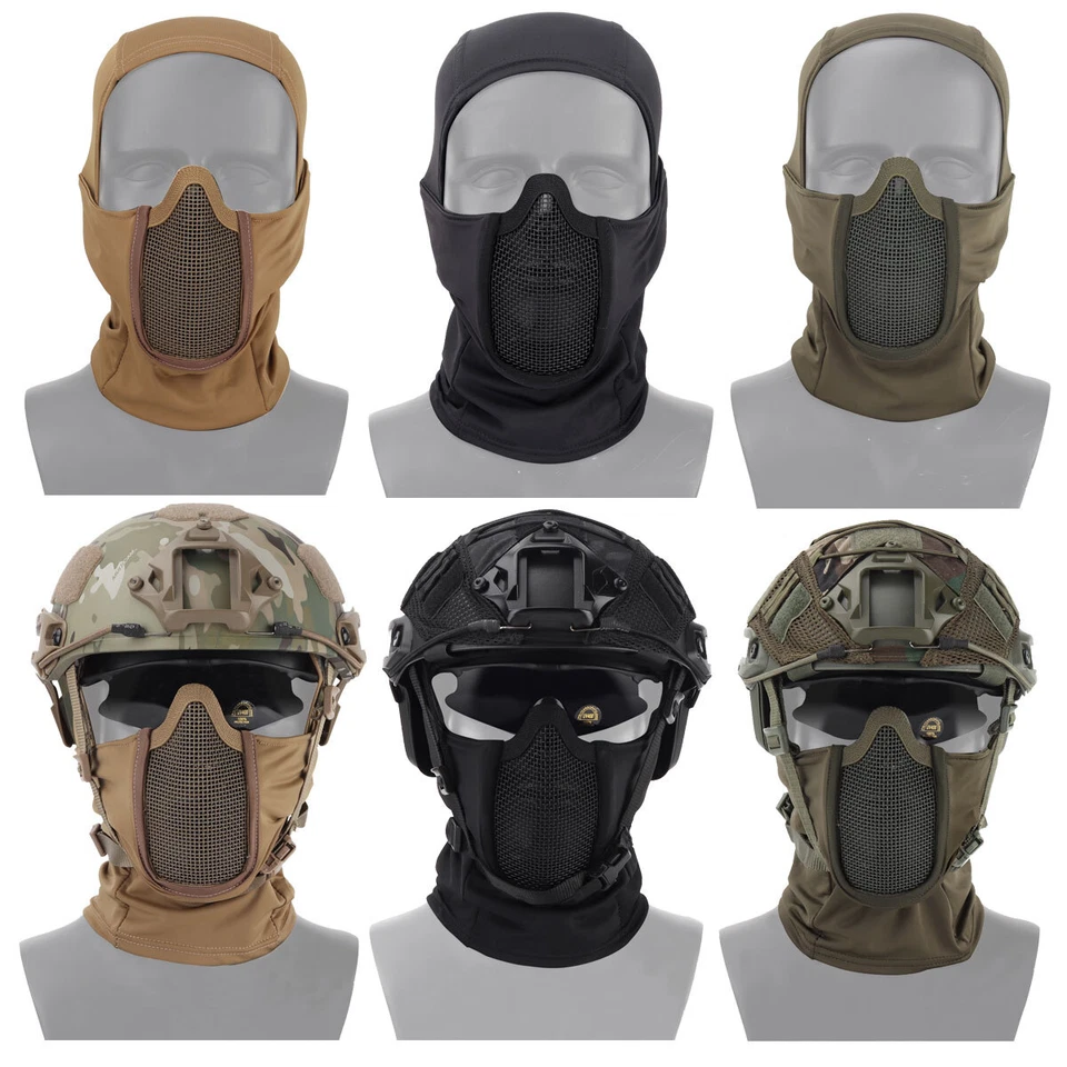 Tactical Balacalva Face Mask Helmet Liner Windproof Breathable Bandana Headwear - Image 3 of 4