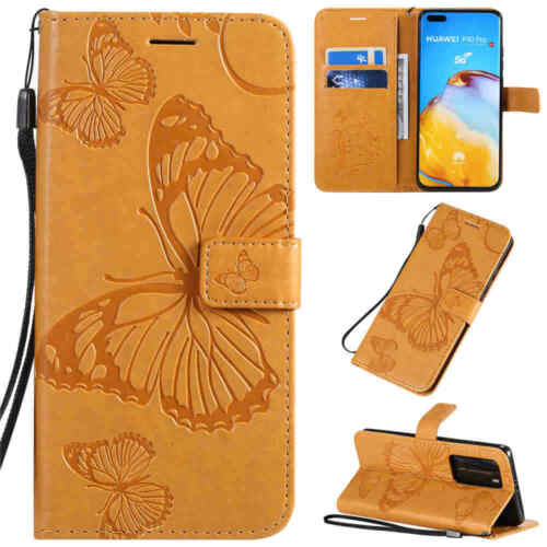 For Huawei P40 Lite P30 P20 Pro Magnetic Flip Wallet Stand Leather Case Cover - Picture 17 of 40