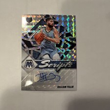 2021-22 Mosaic Killian Tillie Mosaic Prizm Rookie Scripts Auto RC #RS-KLT