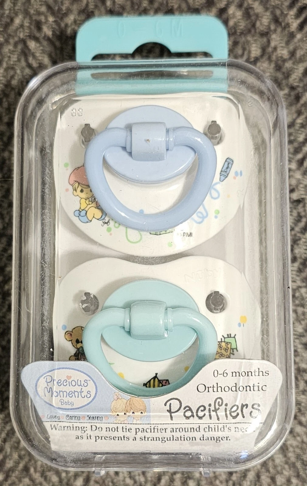 Vintage Orthodontic Pacifiers Luv N' Care Precious Moments New In Packaging
Opens in a new window or
