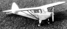 PIPER PA-15 Vagabond (Spannweite 2285 mm). Sportflugzeug. Modellbauplan